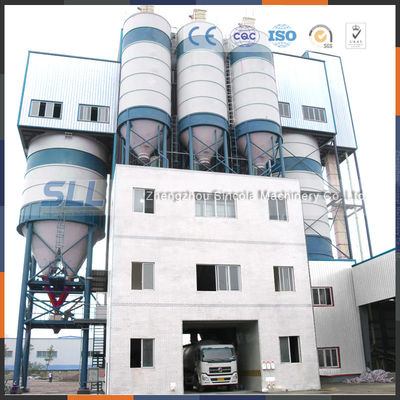 Chine Chaîne de production sèche de mortier de poudre de mastic de mur usine complètement automatique de mortier de sable fournisseur