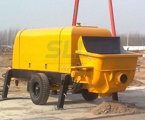 Chine Le mortier transfère la petite pompe concrète, petite pompe de ciment pour des projets de construction fournisseur