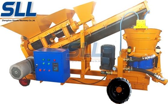 Chine Individu chargeant la puissance sèche de l'équipement minier de machine de béton projeté 5.5kw fournisseur