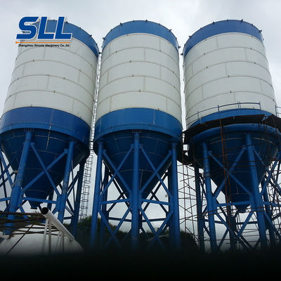 Chine Silo horizontal de stockage de grain de conception, LSY230 silo de ciment en vrac de 100 tonnes fournisseur