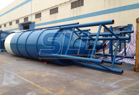 Chine Silo boulonné par ciment horizontal de 35 tonnes pour charger et décharger des usines fournisseur