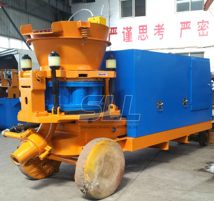 Chine Machine sèche quatre de béton projeté d'entraînement de moteur diesel - dispositif de serrage de point fournisseur